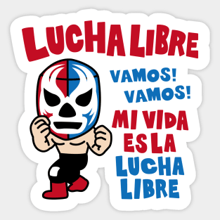 LUCHA LIBRE#51 Sticker